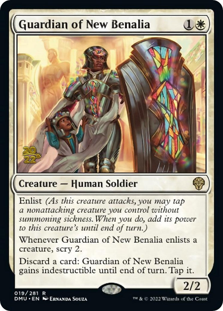 Guardian of New Benalia [Dominaria United Prerelease Promos] | Good Games Morley
