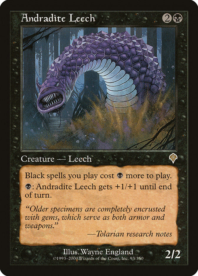Andradite Leech [Invasion] | Good Games Morley