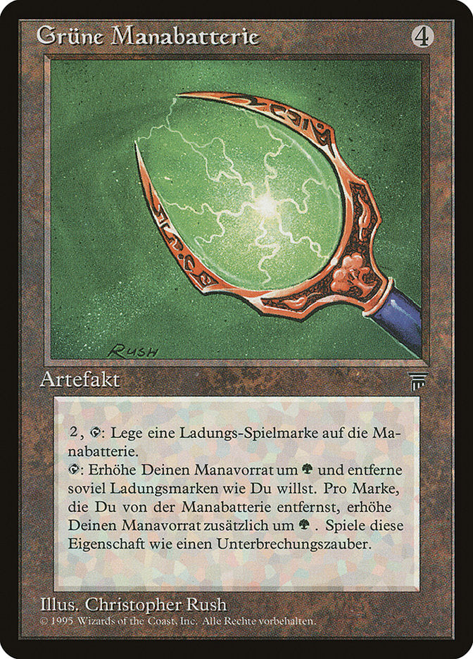 Green Mana Battery (German) - "GruneManabatterie" [Renaissance] | Good Games Morley