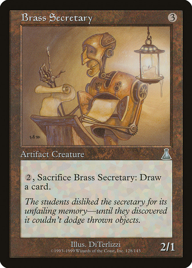 Brass Secretary [Urza's Destiny] | Good Games Morley