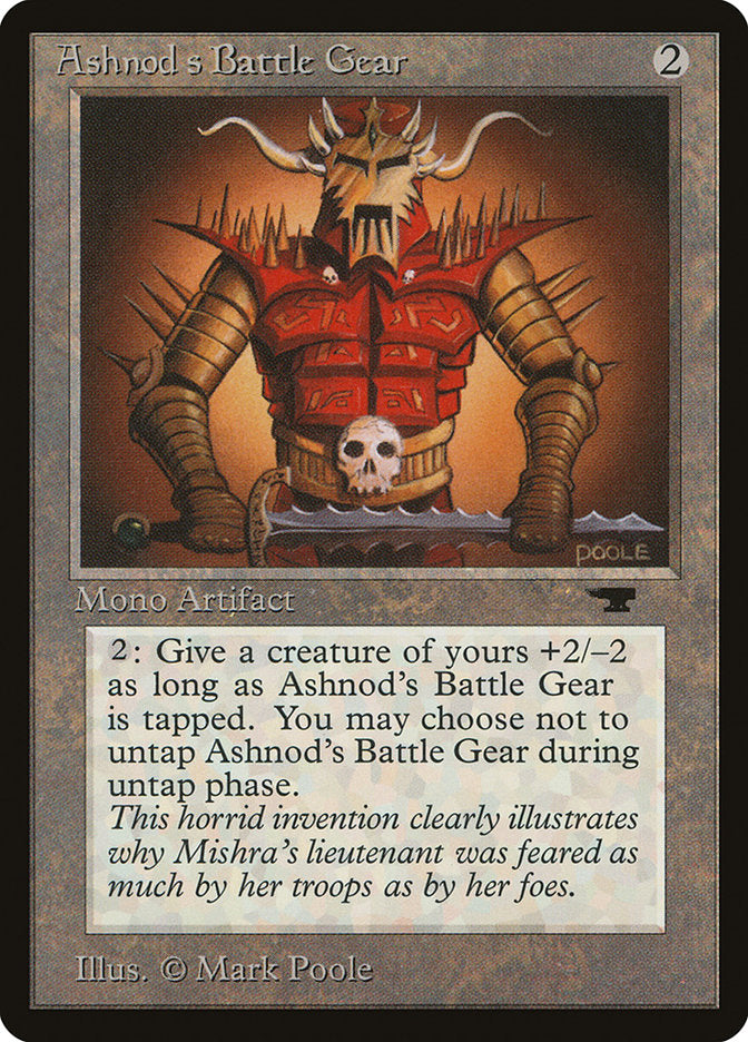 Ashnod's Battle Gear [Antiquities] | Good Games Morley