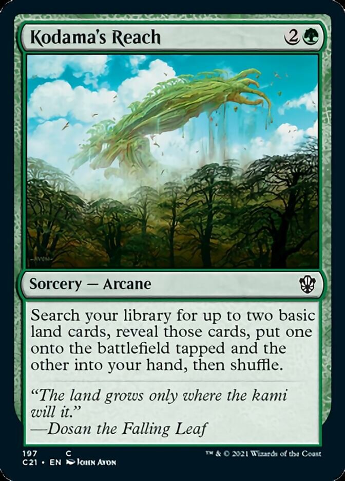 Kodama's Reach [Commander 2021] | Good Games Morley