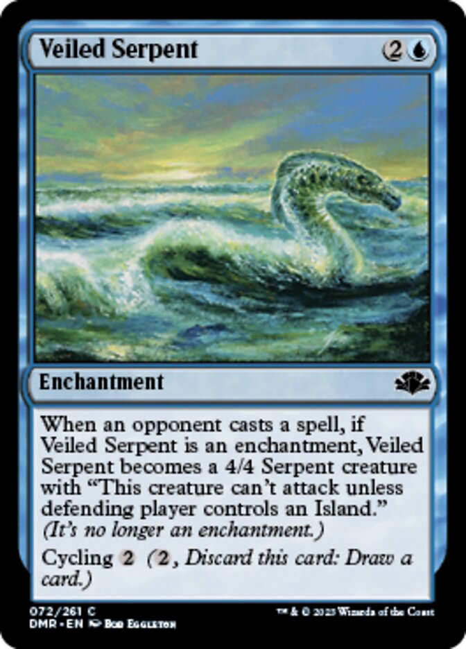 Veiled Serpent [Dominaria Remastered] | Good Games Morley