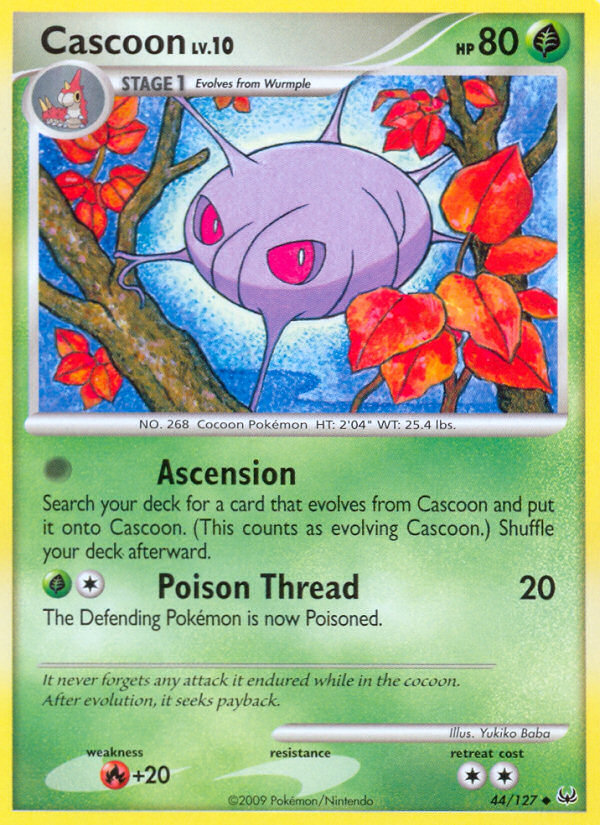 Cascoon (44/127) [Platinum: Base Set] | Good Games Morley