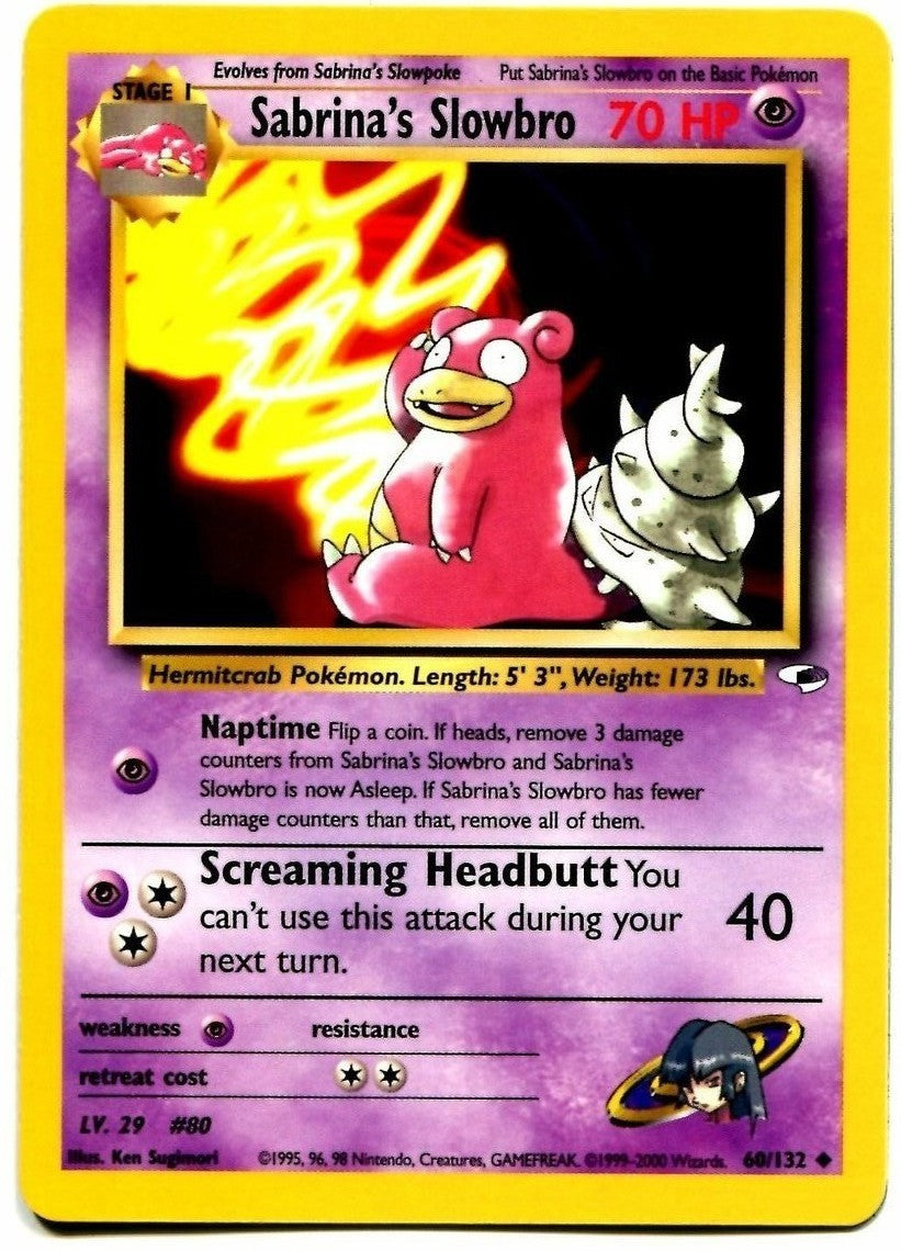 Sabrina's Slowbro (60/132) [Gym Heroes Unlimited] | Good Games Morley