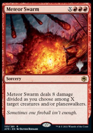 Meteor Swarm (Promo Pack) [Dungeons & Dragons: Adventures in the Forgotten Realms Promos] | Good Games Morley
