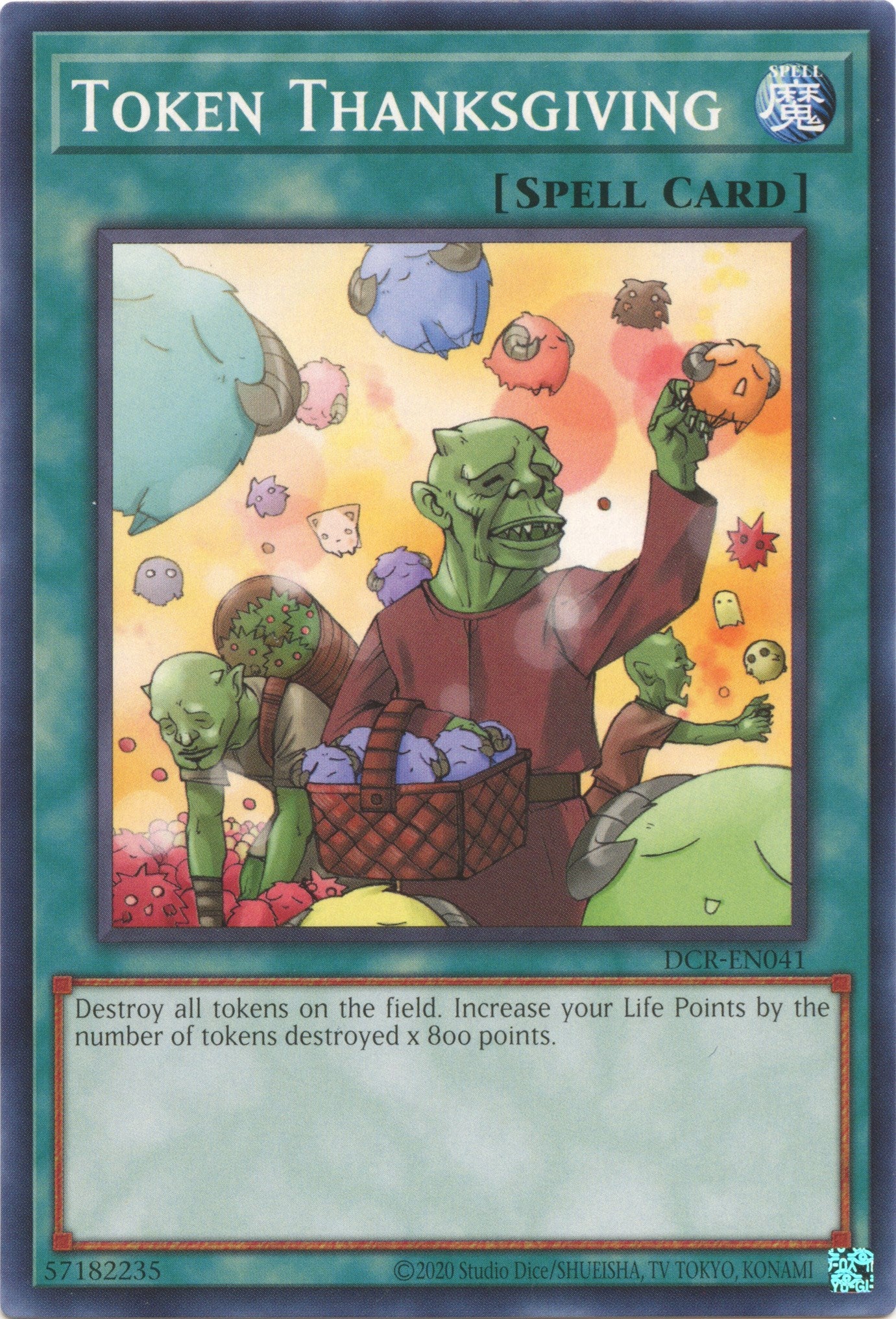Token Thanksgiving (25th Anniversary) [DCR-EN041] Common | Good Games Morley