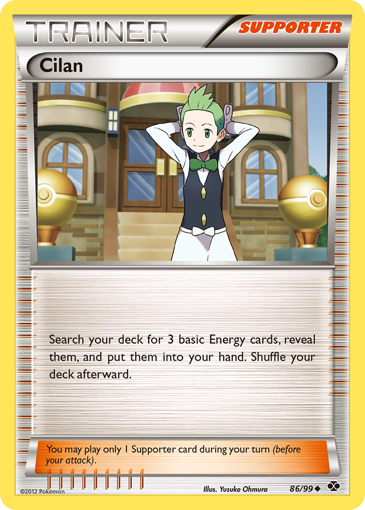 Cilan (86/99) [Black & White: Next Destinies] | Good Games Morley