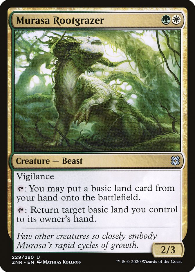 Murasa Rootgrazer [Zendikar Rising] | Good Games Morley