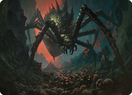 Shelob, Child of Ungoliant Art Card [The Lord of the Rings: Tales of Middle-earth Art Series] | Good Games Morley