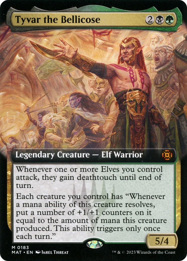 Tyvar the Bellicose (Extended Art) [March of the Machine: The Aftermath] | Good Games Morley