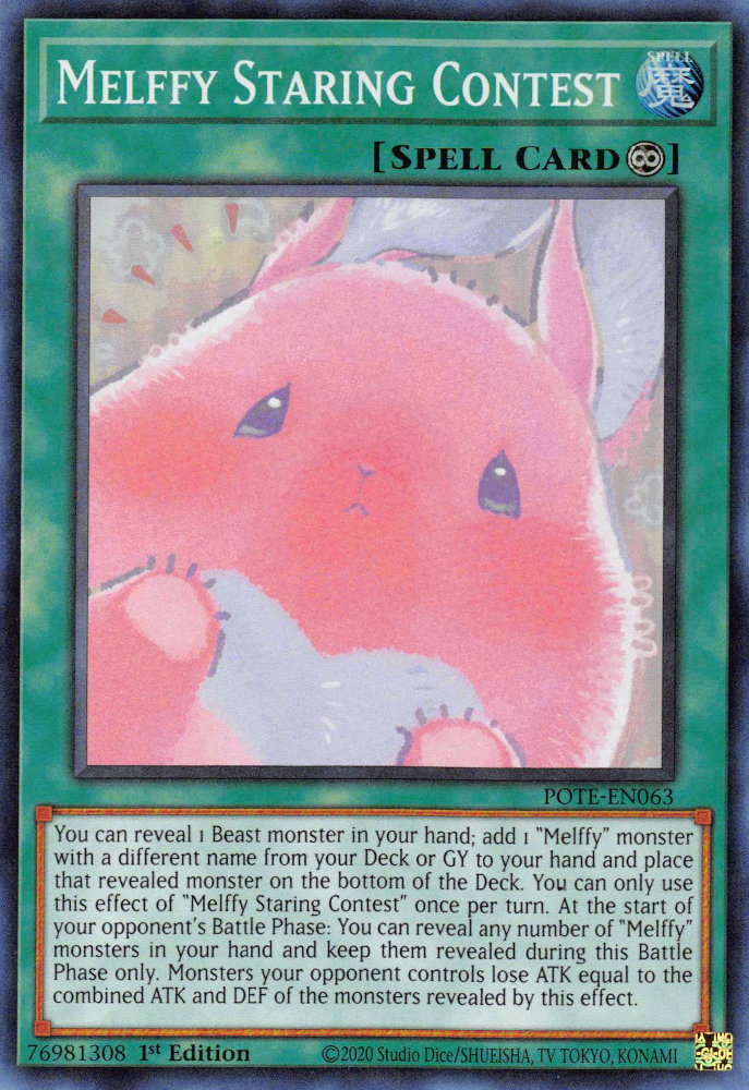 Melffy Staring Contest [POTE-EN063] Super Rare | Good Games Morley