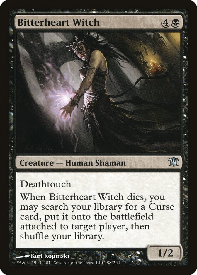 Bitterheart Witch [Innistrad] | Good Games Morley
