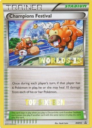 Champions Festival (BW95) (2013 Top Sixteen) [Black & White: Black Star Promos] | Good Games Morley