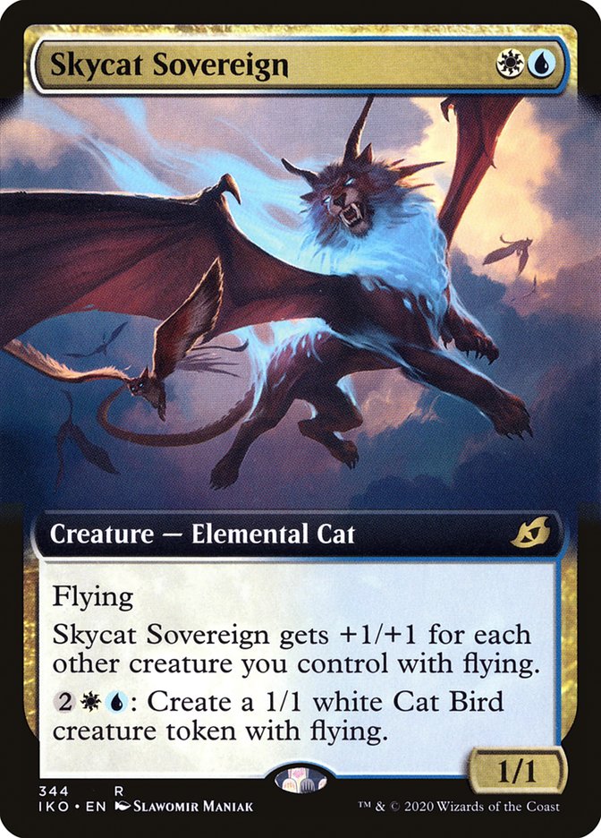 Skycat Sovereign (Extended Art) [Ikoria: Lair of Behemoths] | Good Games Morley