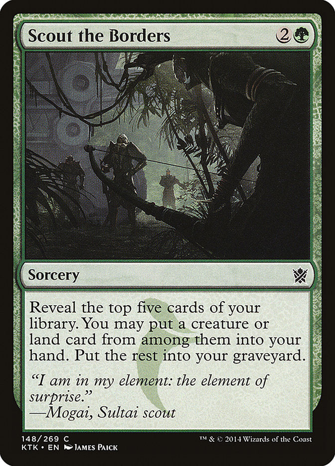 Scout the Borders [Khans of Tarkir] | Good Games Morley