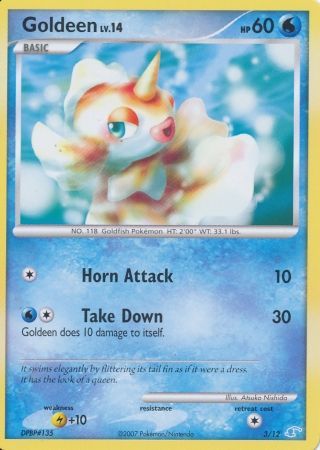 Goldeen (3/12) [Diamond & Pearl: Trainer Kit - Manaphy] | Good Games Morley