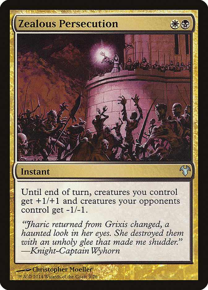 Zealous Persecution [Modern Event Deck 2014] | Good Games Morley