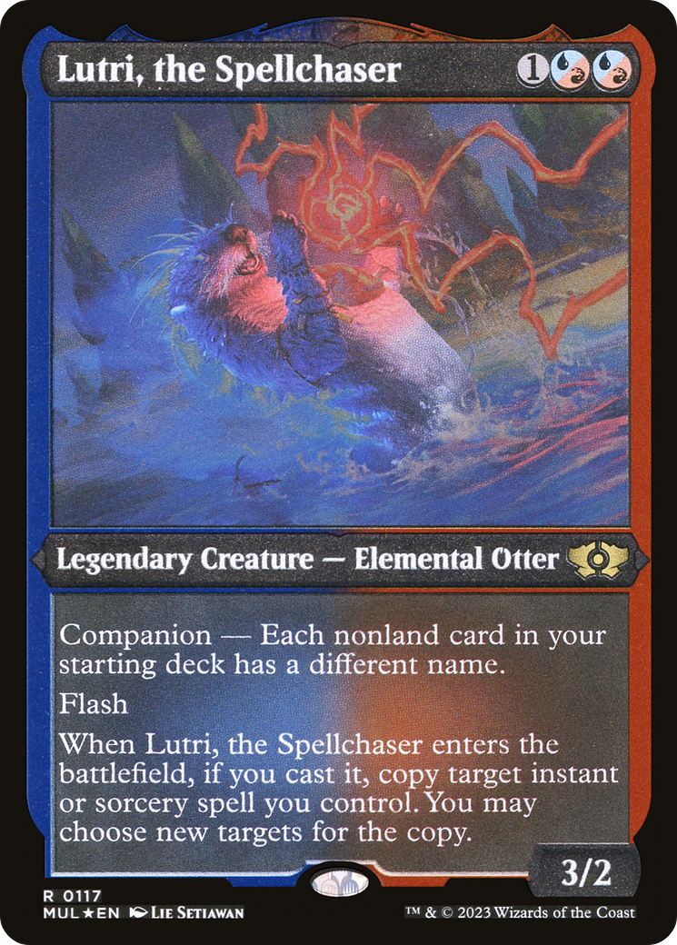 Lutri, the Spellchaser (Foil Etched) [Multiverse Legends] | Good Games Morley