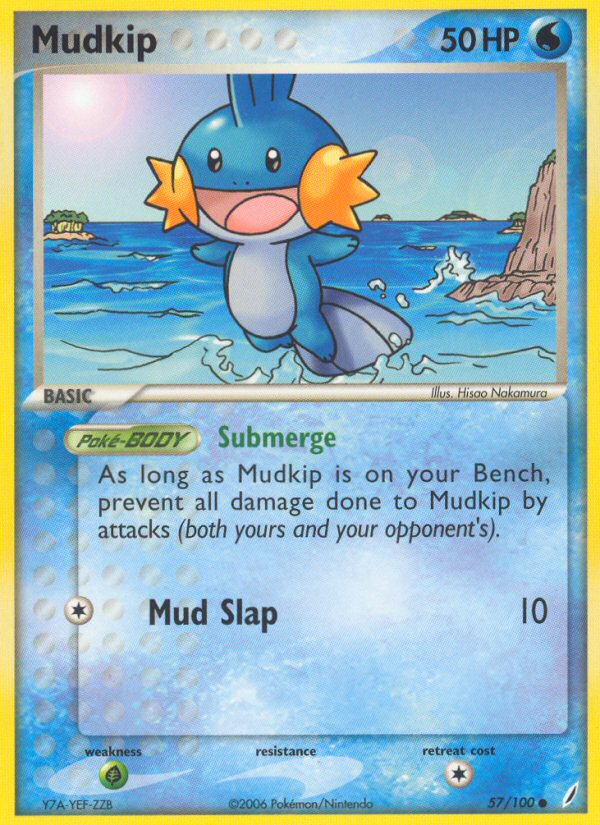 Mudkip (57/100) [EX: Crystal Guardians] | Good Games Morley