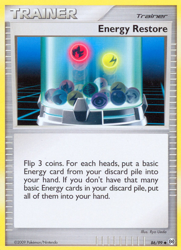 Energy Restore (86/99) [Platinum: Arceus] | Good Games Morley