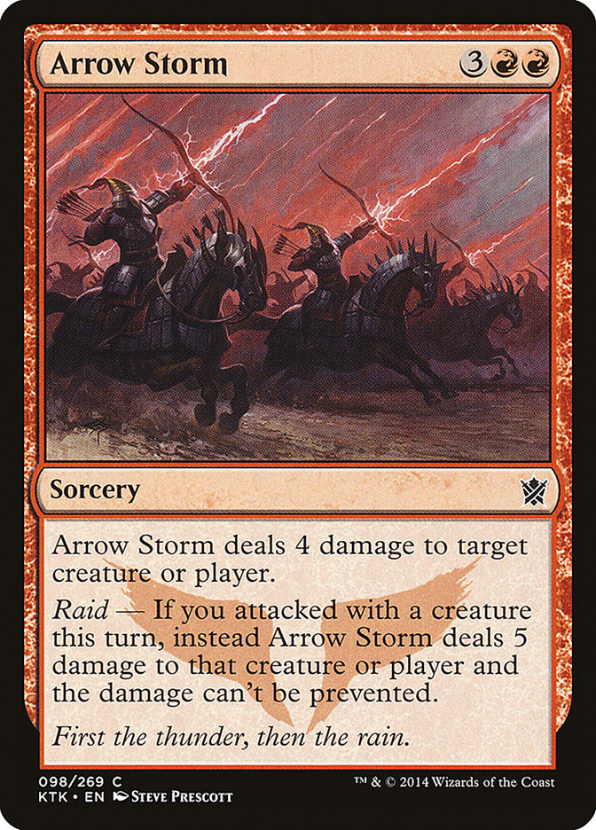 Arrow Storm [Khans of Tarkir] | Good Games Morley