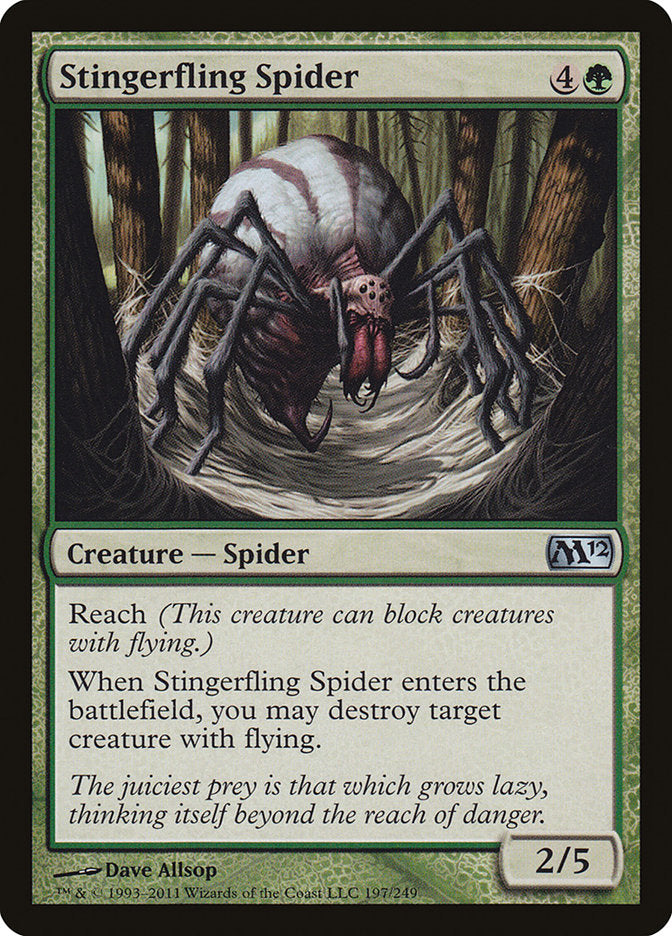 Stingerfling Spider [Magic 2012] | Good Games Morley