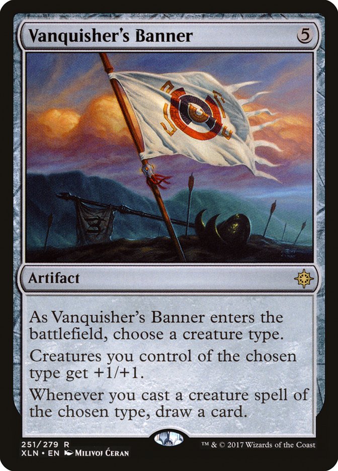 Vanquisher's Banner [Ixalan] | Good Games Morley