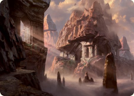 Mountain (277) Art Card [Dungeons & Dragons: Adventures in the Forgotten Realms Art Series] | Good Games Morley