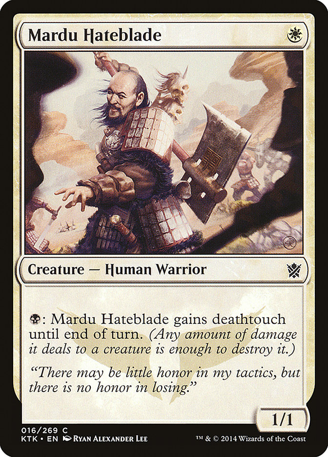 Mardu Hateblade [Khans of Tarkir] | Good Games Morley