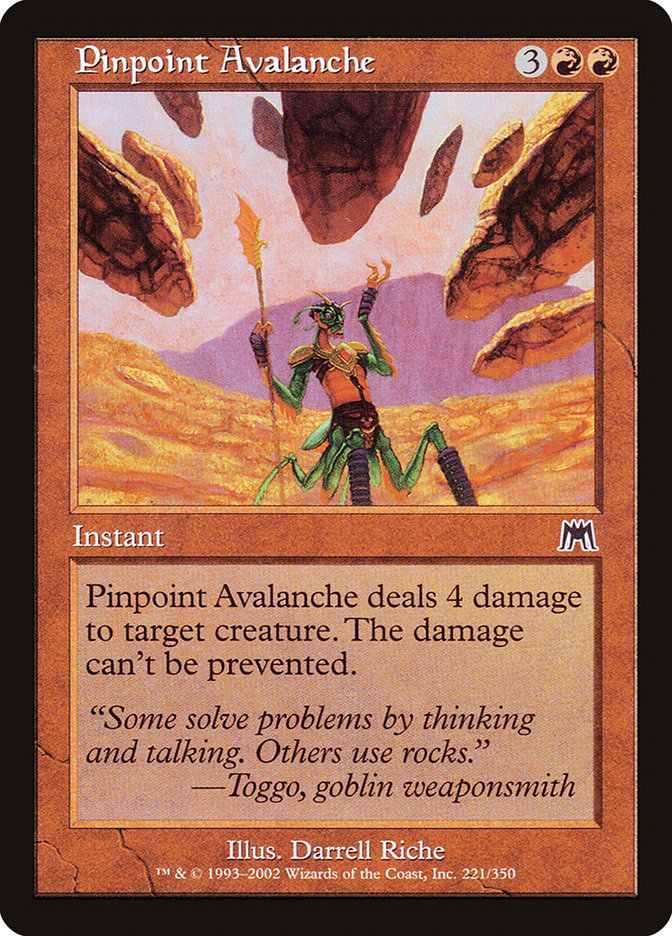 Pinpoint Avalanche [Onslaught] | Good Games Morley