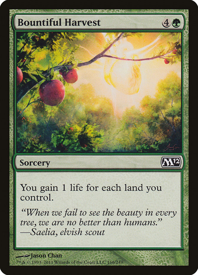 Bountiful Harvest [Magic 2012] | Good Games Morley