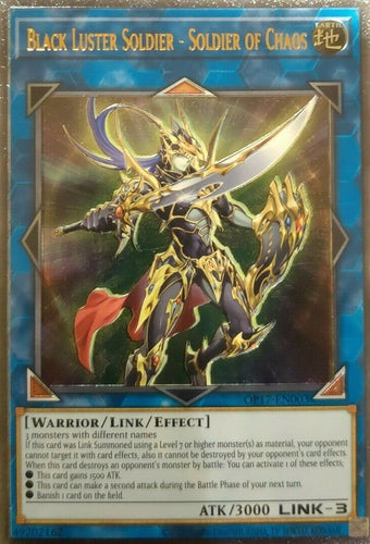 Black Luster Soldier - Soldier of Chaos [OP17-EN003] Ultimate Rare | Good Games Morley