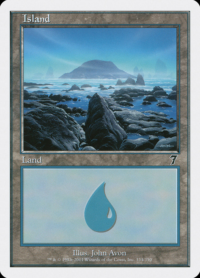 Island (334) [Seventh Edition] | Good Games Morley
