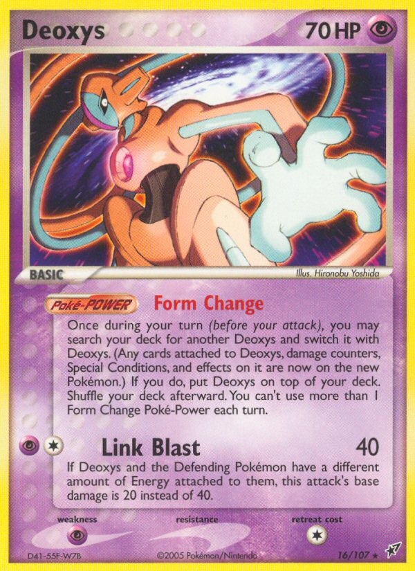 Deoxys (16/107) [EX: Deoxys] | Good Games Morley