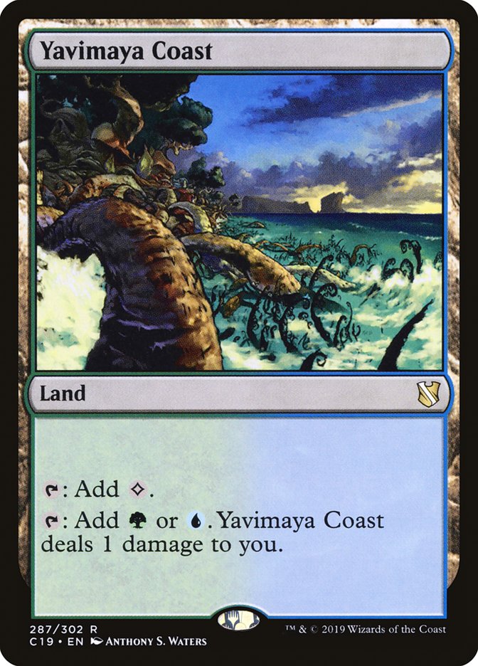 Yavimaya Coast [Commander 2019] | Good Games Morley