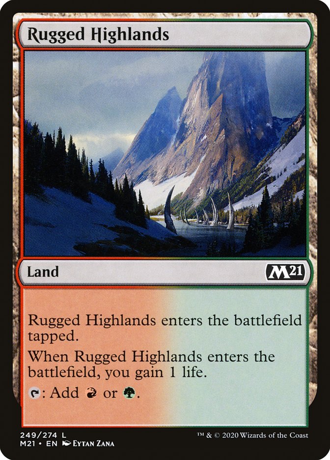 Rugged Highlands [Core Set 2021] | Good Games Morley