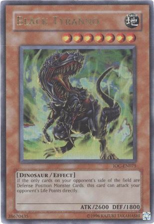 Black Tyranno [IOC-EN075] Ultra Rare | Good Games Morley