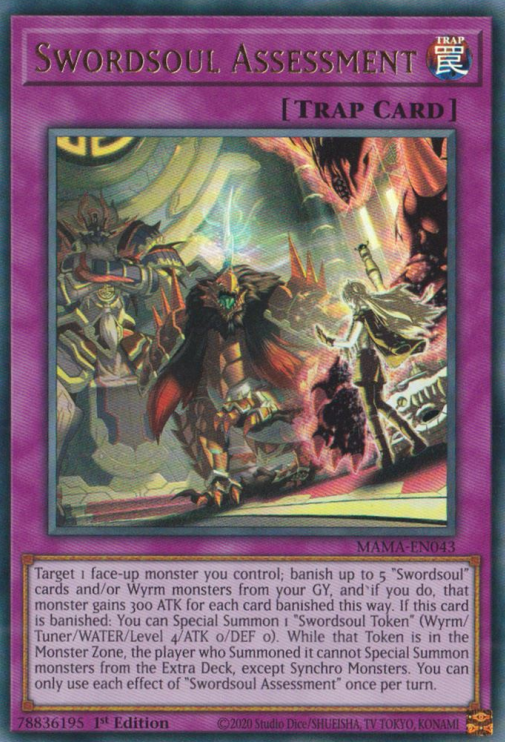 Swordsoul Assessment [MAMA-EN043] Ultra Rare | Good Games Morley
