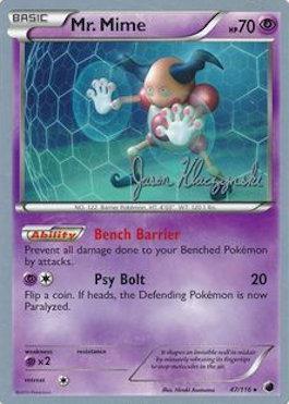 Mr. Mime (47/116) (Darkrai Deck - Jason Klaczynski) [World Championships 2013] | Good Games Morley