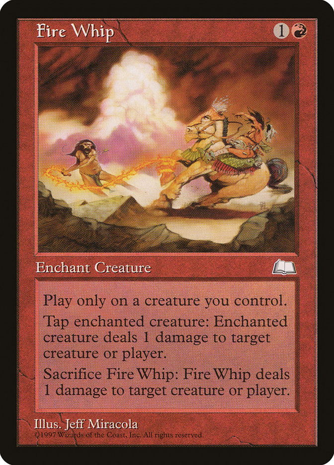 Fire Whip [Weatherlight] | Good Games Morley