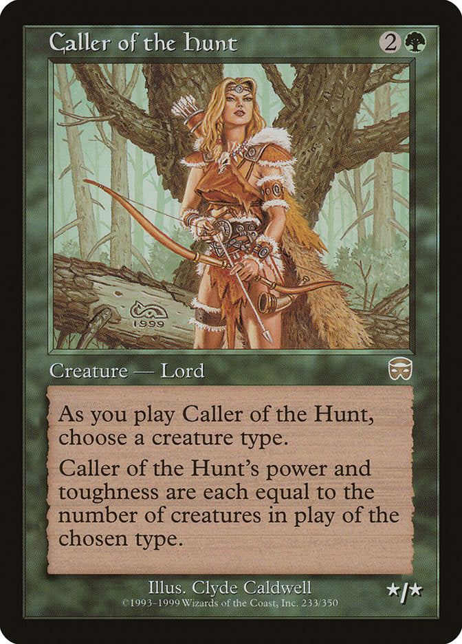 Caller of the Hunt [Mercadian Masques] | Good Games Morley