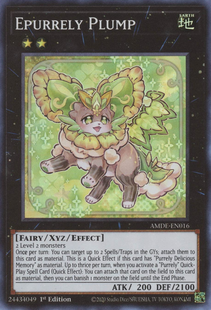 Epurrely Plump [AMDE-EN016] Super Rare | Good Games Morley