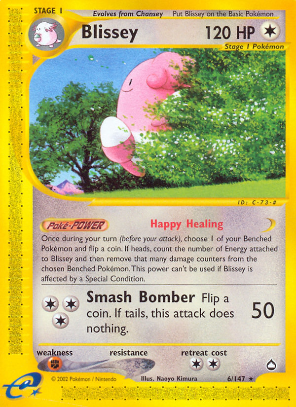 Blissey (6/147) [Aquapolis] | Good Games Morley