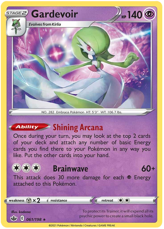 Gardevoir (061/198) [Sword & Shield: Chilling Reign] | Good Games Morley