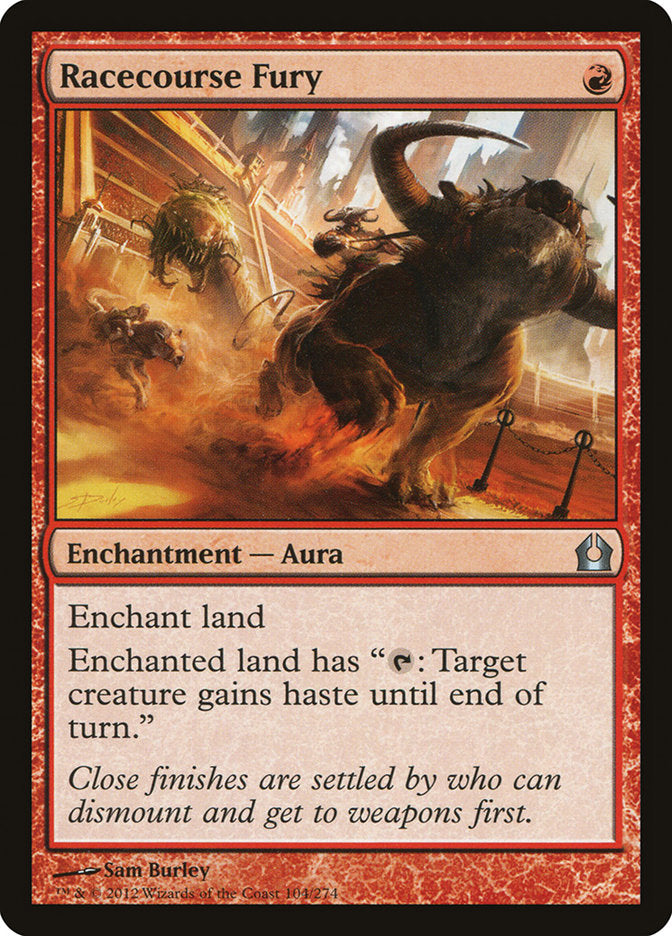 Racecourse Fury [Return to Ravnica] | Good Games Morley