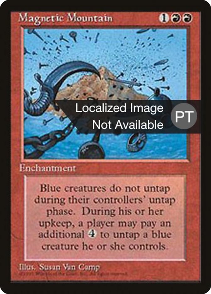 Magnetic Mountain [Fourth Edition (Foreign Black Border)] | Good Games Morley