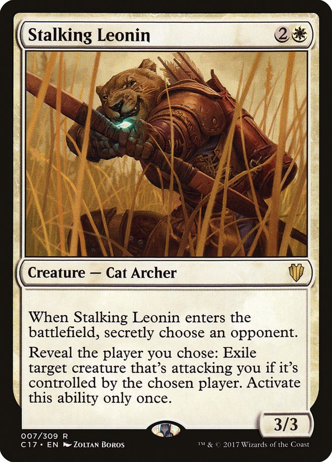 Stalking Leonin [Commander 2017] | Good Games Morley