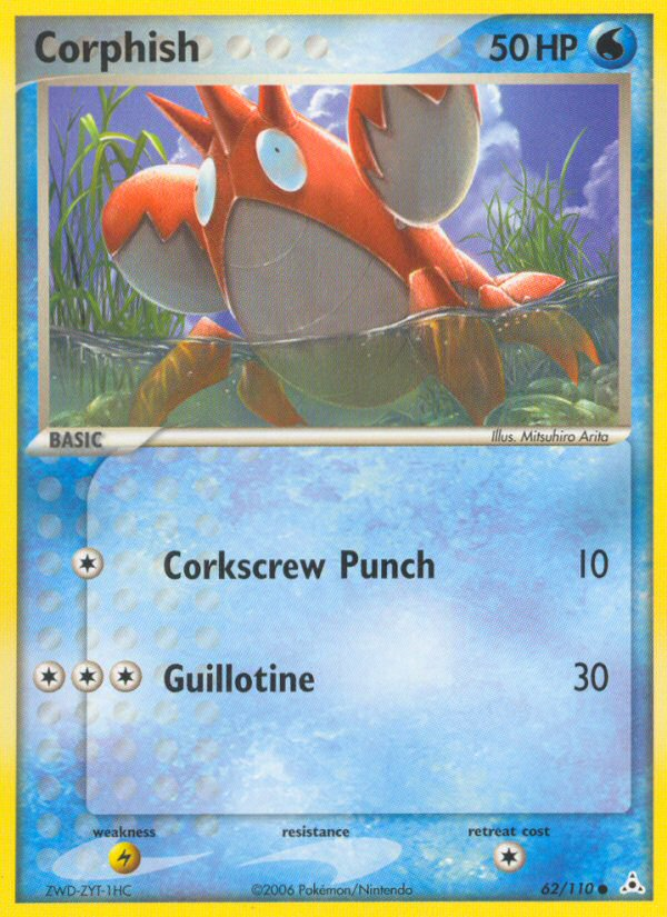 Corphish (62/110) [EX: Holon Phantoms] | Good Games Morley