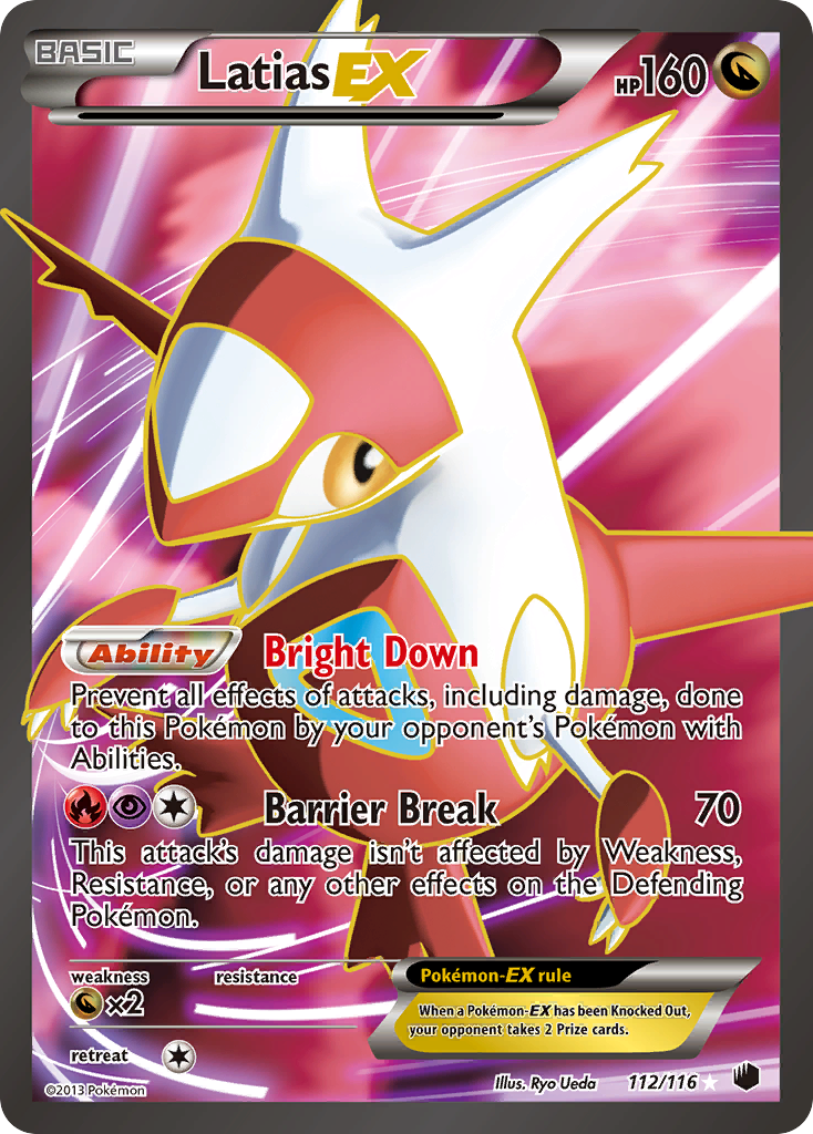 Latias EX (112/116) [Black & White: Plasma Freeze] | Good Games Morley